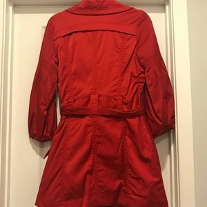 Guess Red Trench Coat